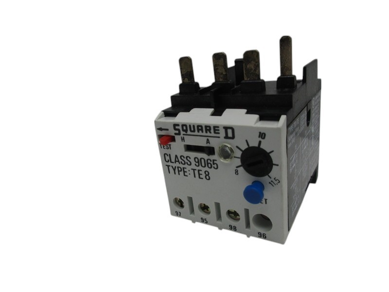 SQUARE D 9065-TE8 OVERLOAD RELAY  UNMP