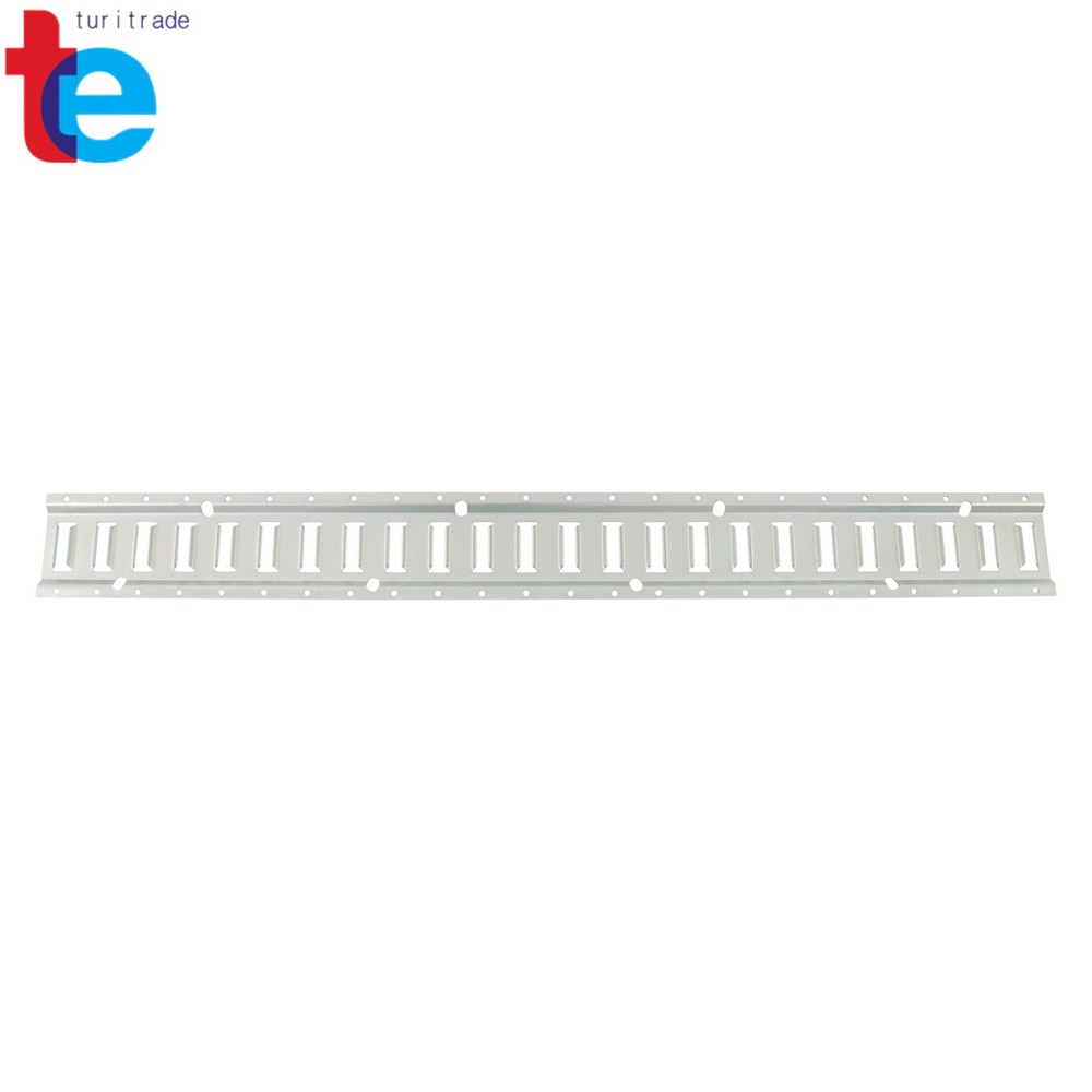 (4 Pack) 4' E Track Tie Down Rail Kit Galvanized Steel For Motorcycle Tie Downs