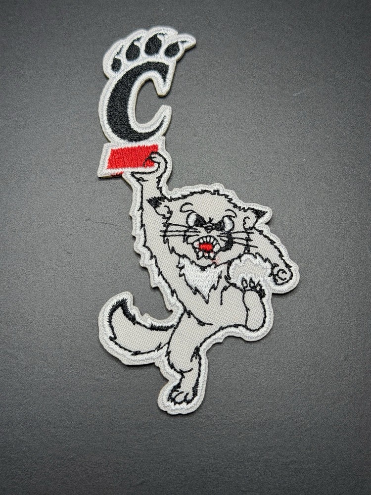 Cincinnati Bearcats Iron On Embroidered Patch
