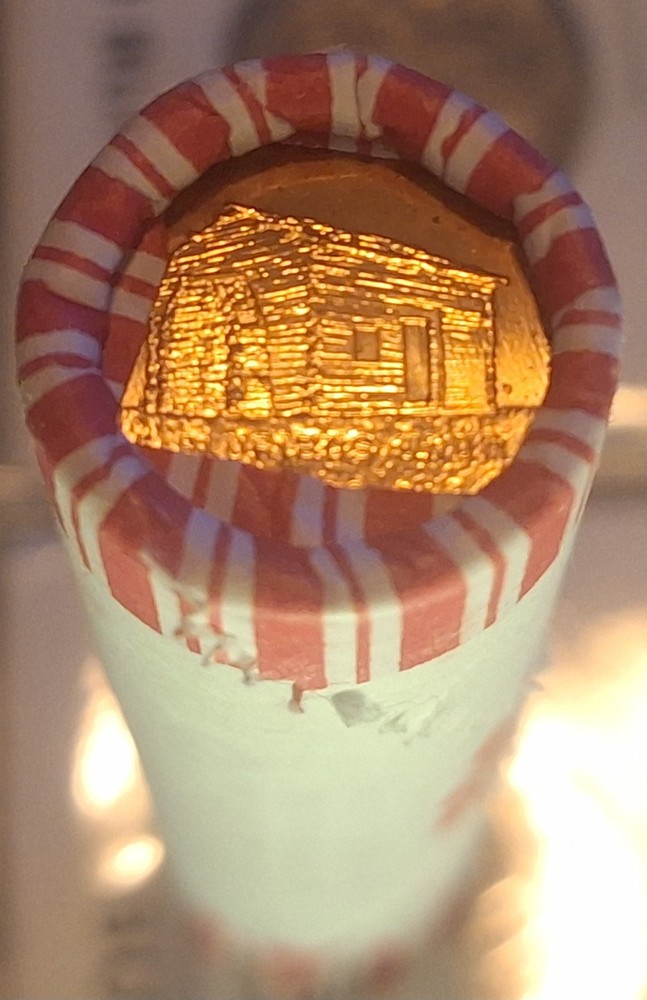 2009 P Unopened Bu Roll Log Cabin Lincoln Cent