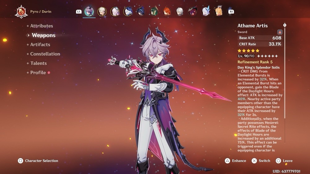 NA AR 57 Genshin Account