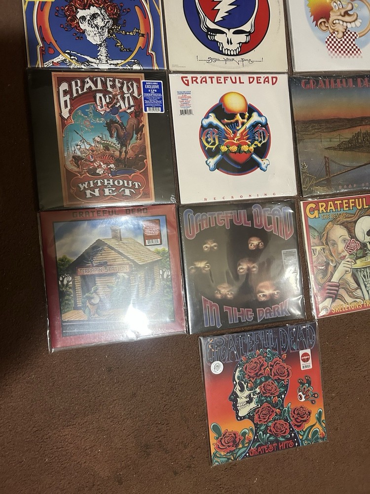 Huge Grateful Dead Lot…new/sealed