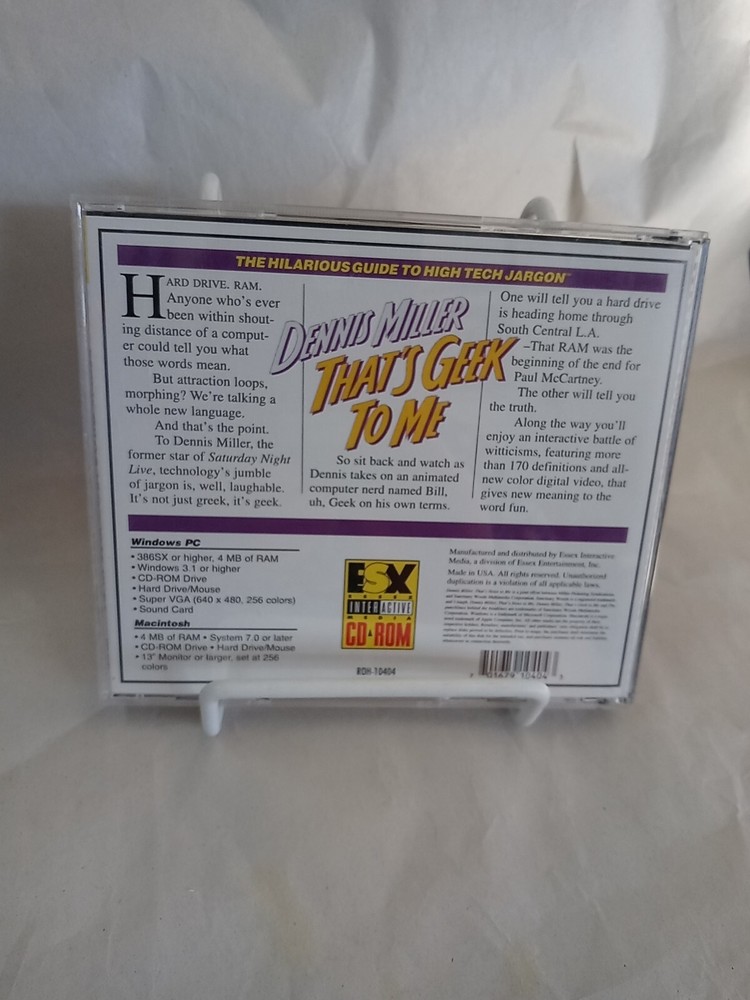 Dennis Miller - That's Greek To Me (PC CD-ROM)