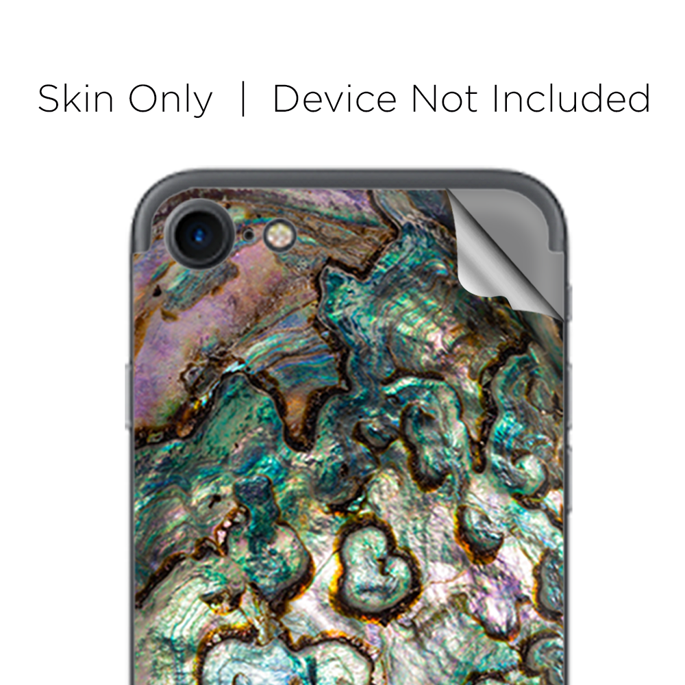 Apple iPhone 7 / 8 Skins Decal Wrap Abalone Shell Gold underwater