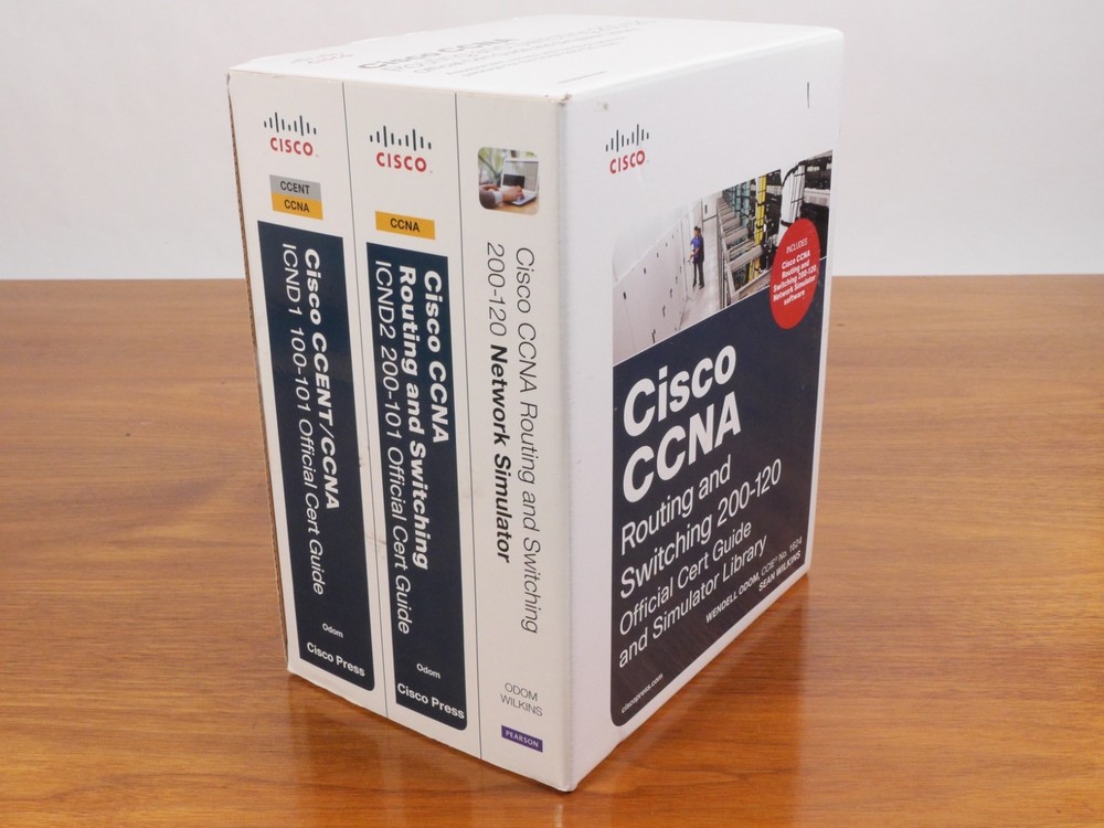Cisco CCNA Routing & Switching 200-120 Network Simulator & 2 Cert Guides
