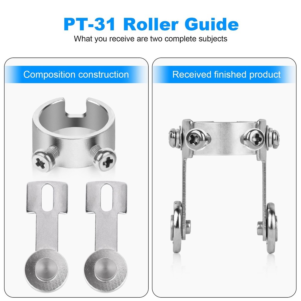 Reboot 2PCS PT-31 Plasma Cutter Roller Guide Wheel Spacer Circle Compass Stan...