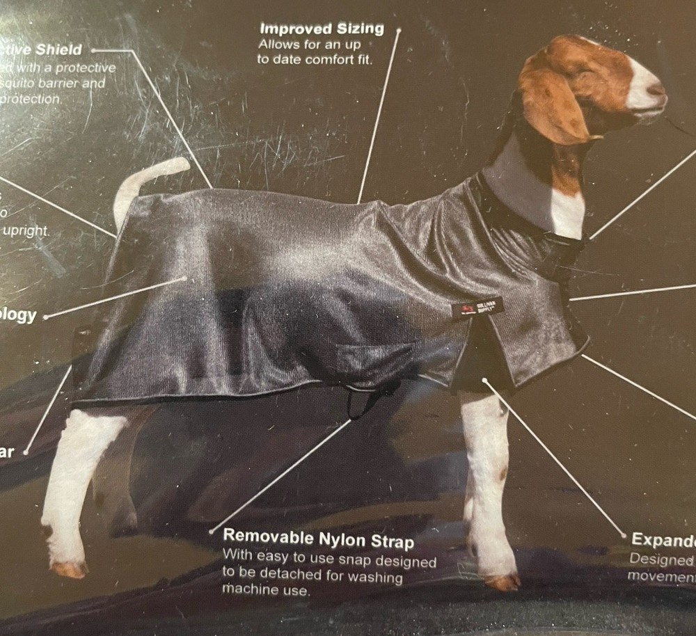 Sullivan’s Cooltech Goat Cooling Blanket With Innovative Technology XL Black