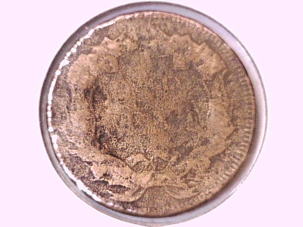 1858 Flying Eagle Cent Genuine Raw Ungraded 01320