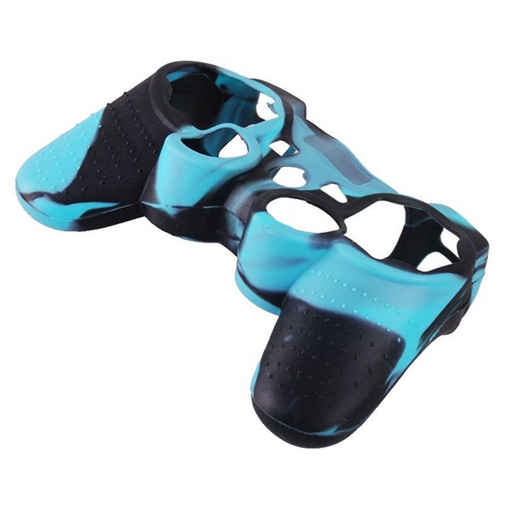For Playstation PS3 Controller Gamepad Silicone Protective Skin Cover Case