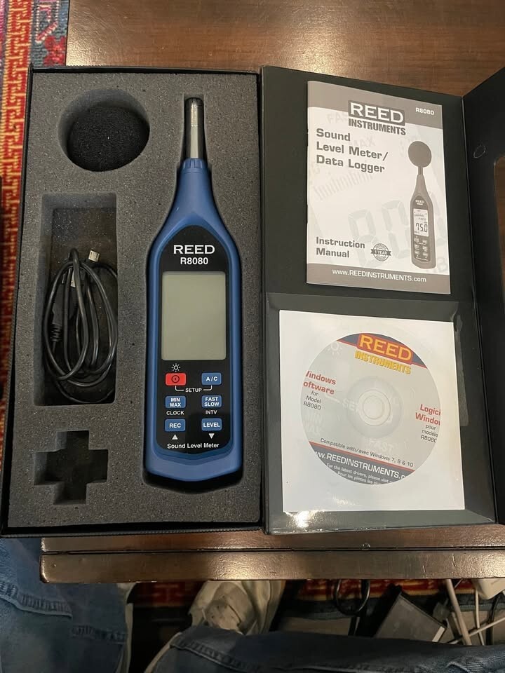Reed R8080 Sound Level Meter