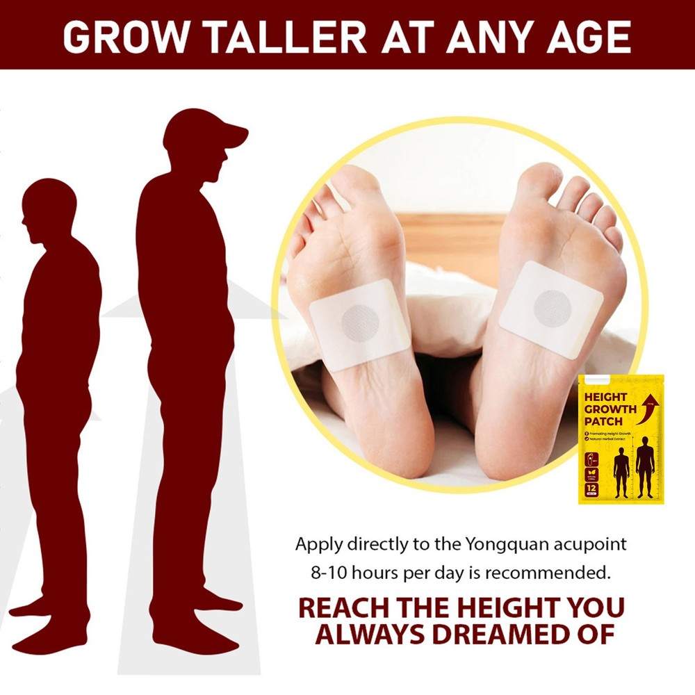 12pcs Height Increasing Foot Patch Height Increasing Foot Patch