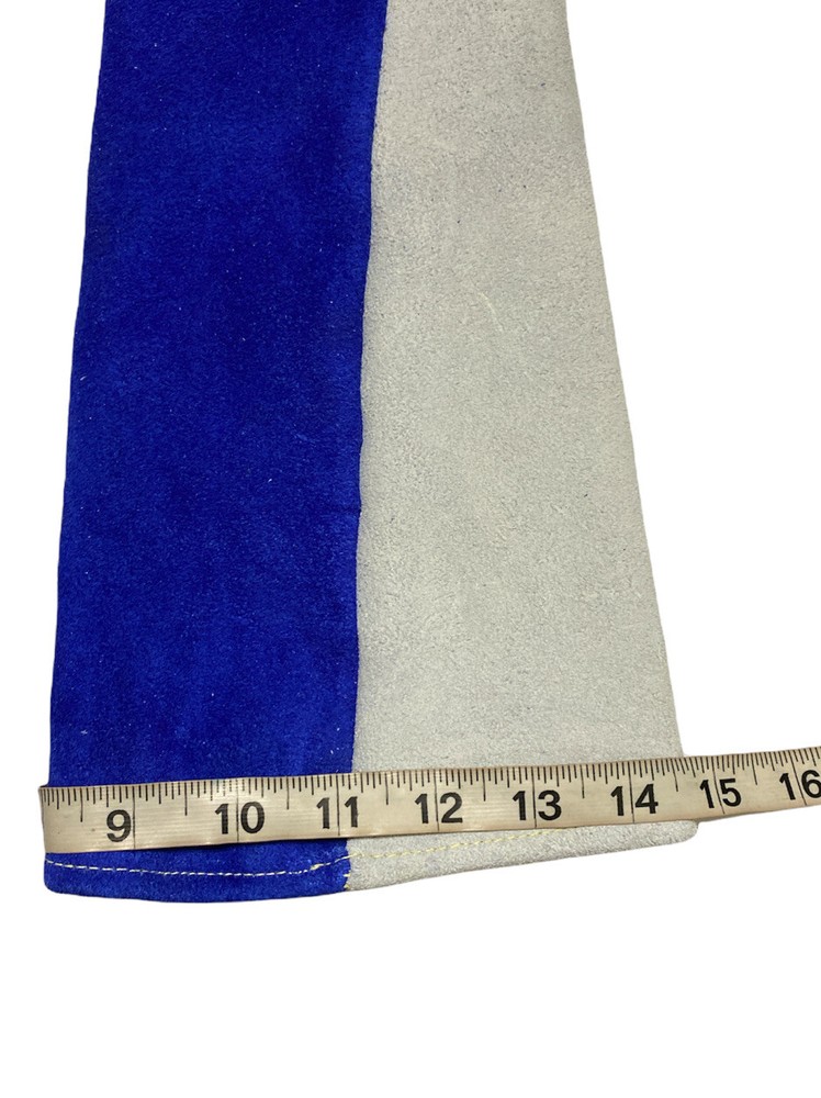 Padded Long-Cuff Split Cowhide Stick 21" Welding or Grill Gloves