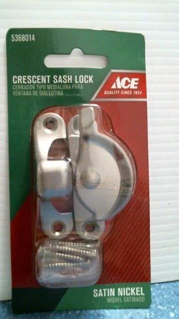 ACE Crescent Sash Lock  Satin Nickel (5368014)  FS