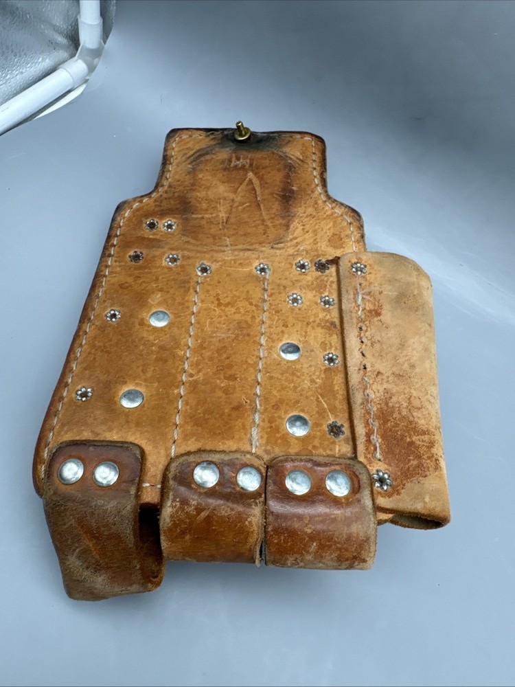 Bashlin 111-HLS LEATHER TOOL HOLDER BELT MOUNTED HIGH LINE ELECTRICAL TOOLS