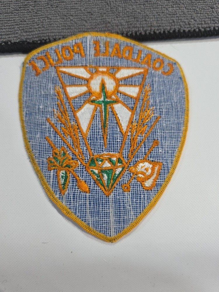 Coaldale Police Canada Shoulder Patch Obsolete