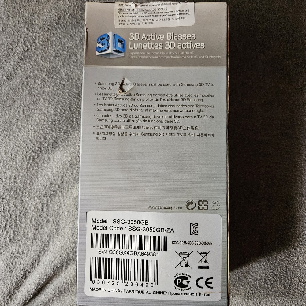 Samsung 3D Glasses