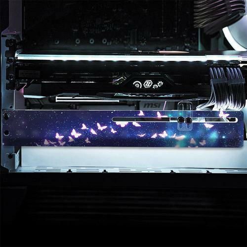 Custom RGB GPU Support Bracket (Addressable RGB Controller Kit Included)