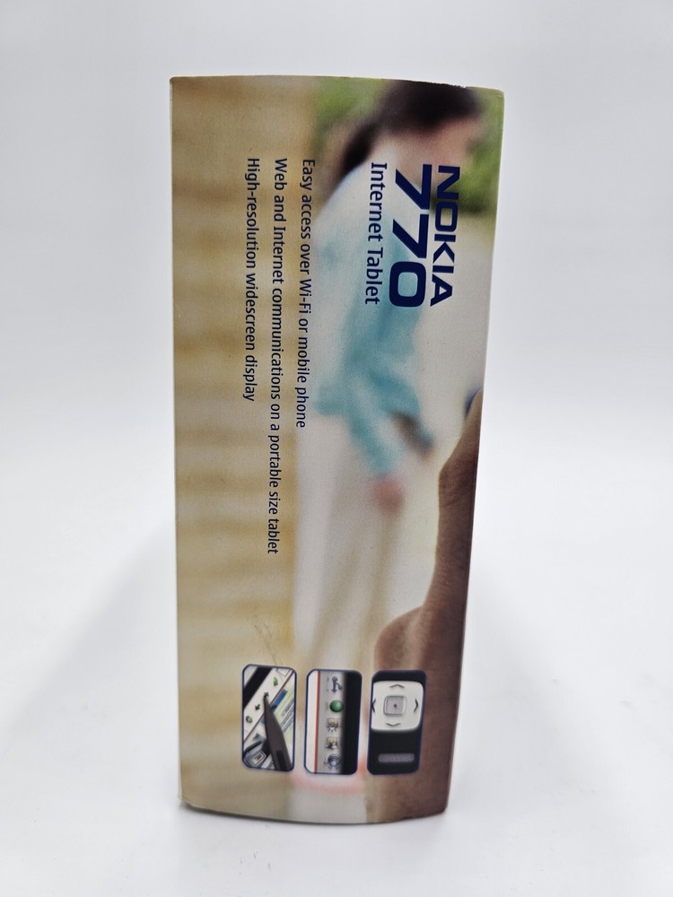 Nokia 770 Internet Tablet Rare Collectible with Box - TESTED