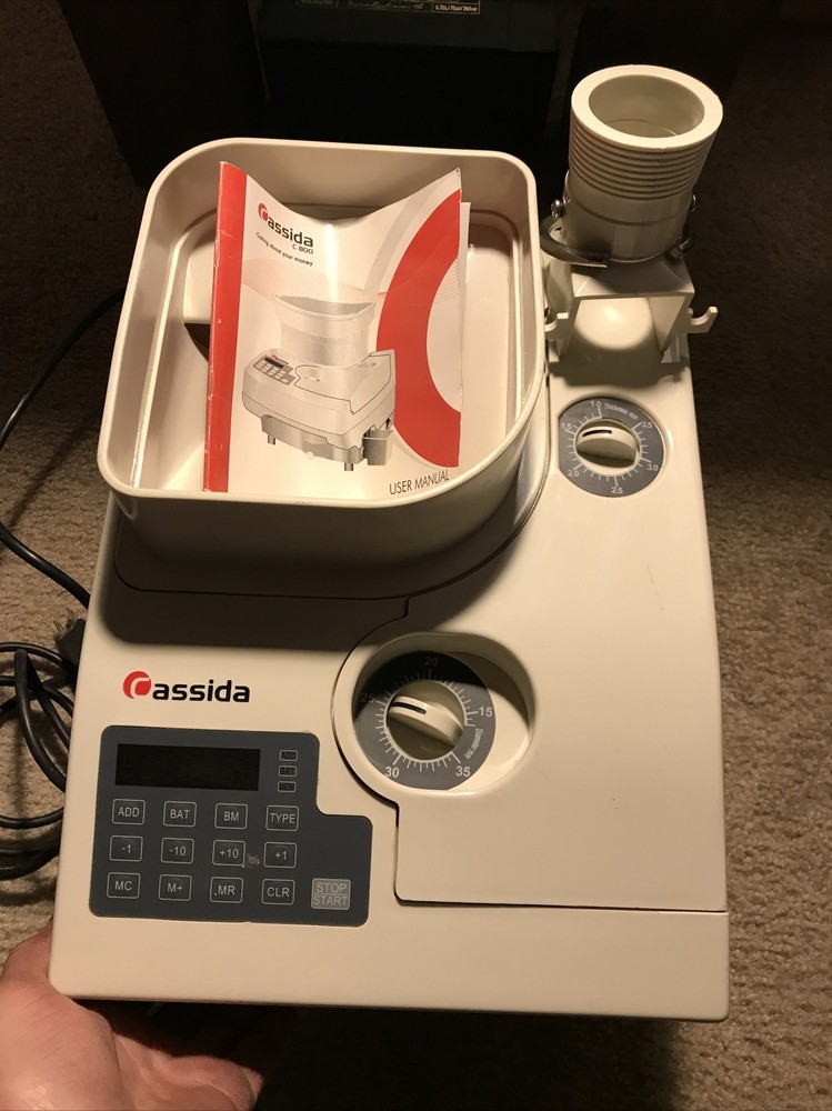 CASSIDA C800 coin counter