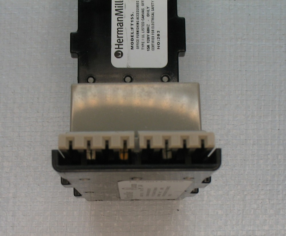 Herman Miller FT155.C Duplex Receptacle/Outlet