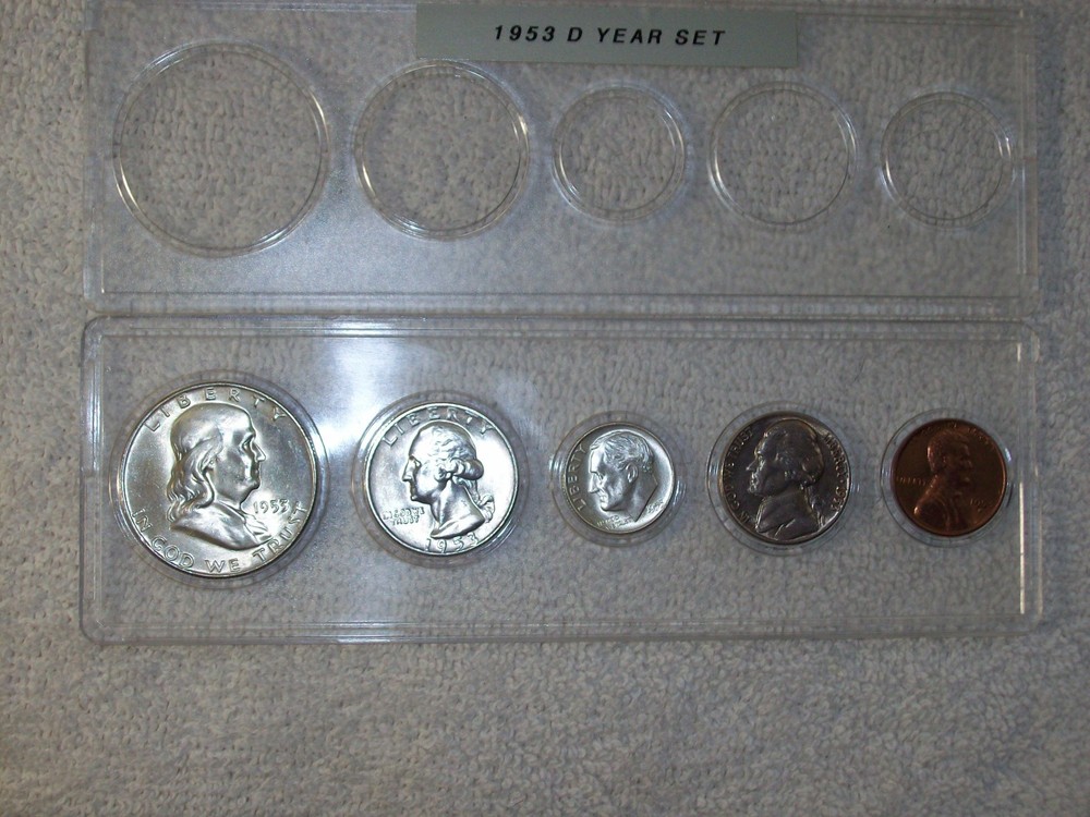 1953  MINT SET UNCIRCULATED DENVER MINT