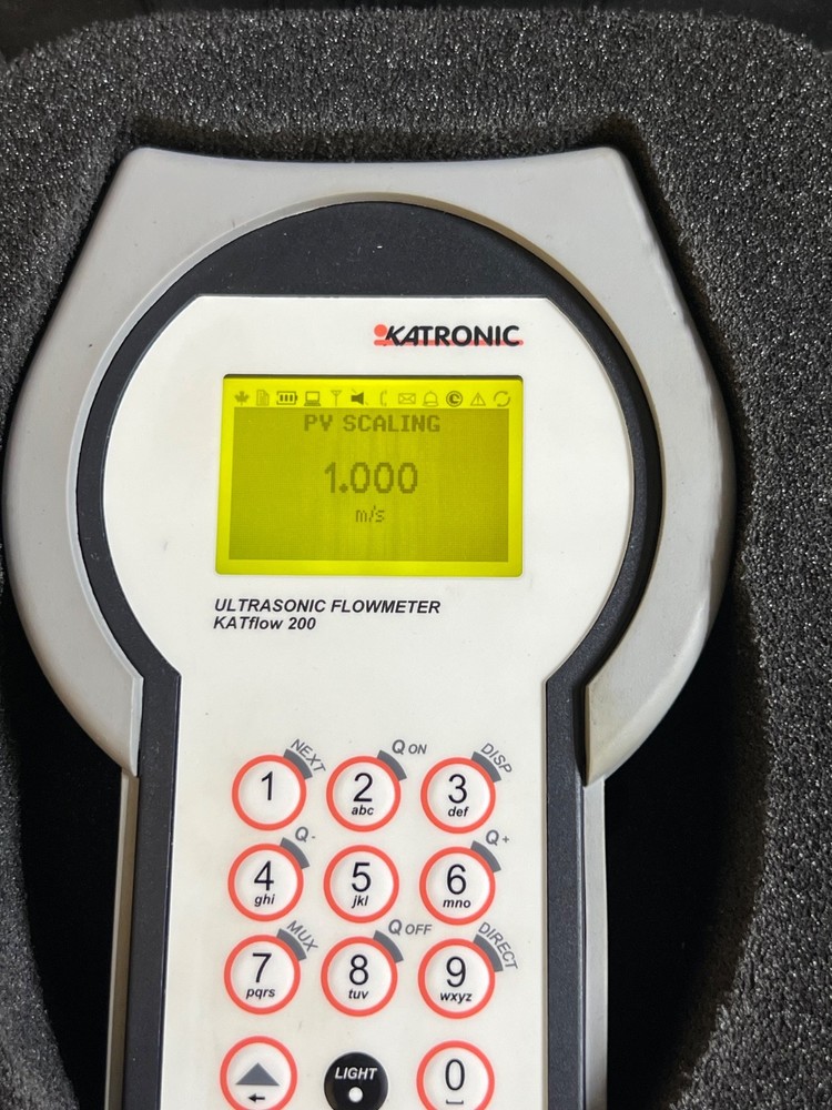 Katronic KATflow 200 Handheld Digital Ultrasonic Flow Meter