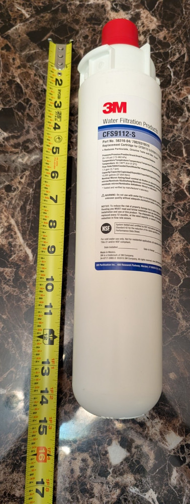 3M water filter part 5631604 (Filter CFS9112-S) (1/2 size)Scale inhib NEW IN BOX