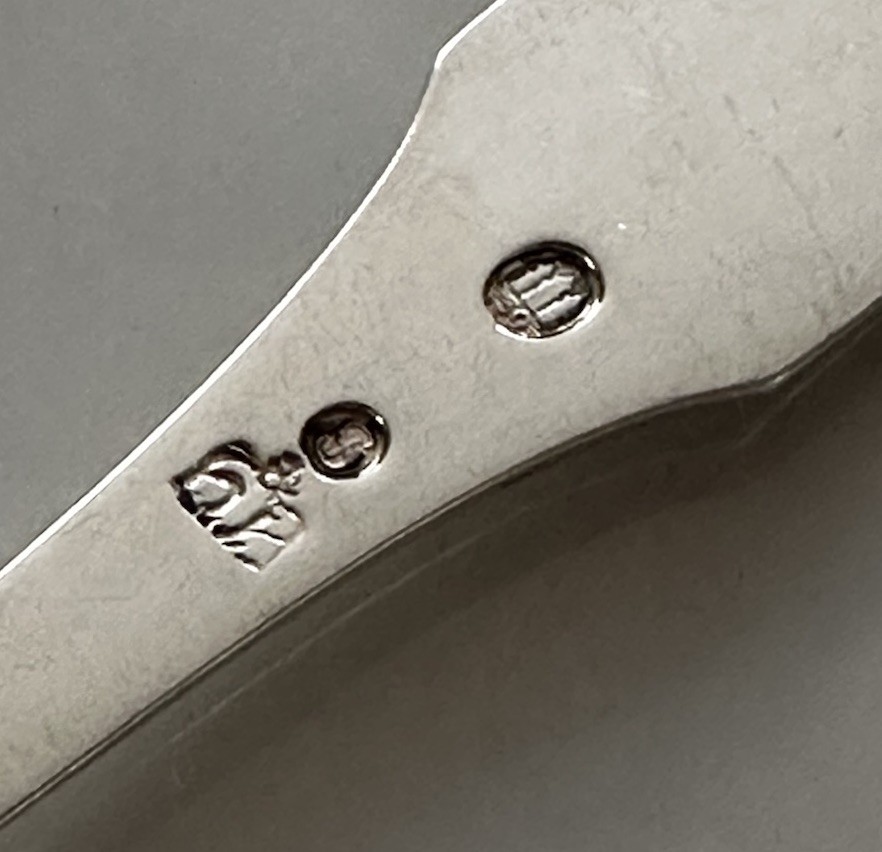 Hansen & Andersen Danish Denmark 830 Silver Dessert Cake Fork (multiples avail)