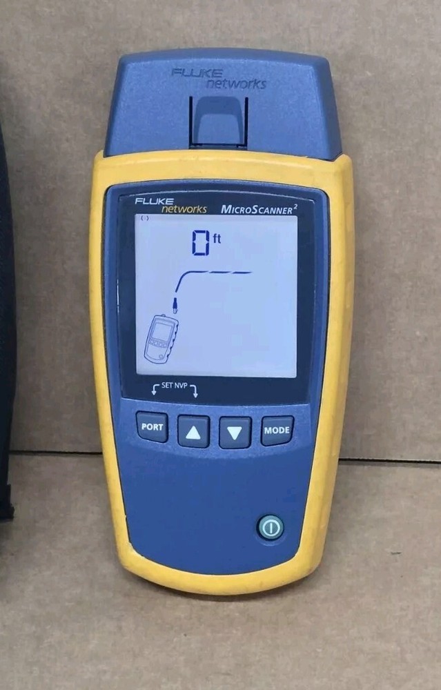 Fluke Networks Microscanner-2 Cable Verifier