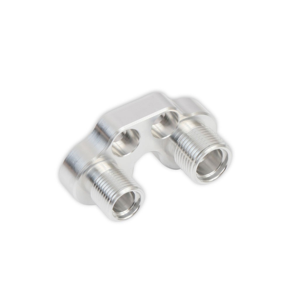 Holley A/C Compressor Fitting 199-202; A/C Compressor Line Adapter, SD7