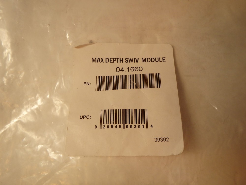 NEW Oceanic Max Depth SWIV Module PSI Gauge
