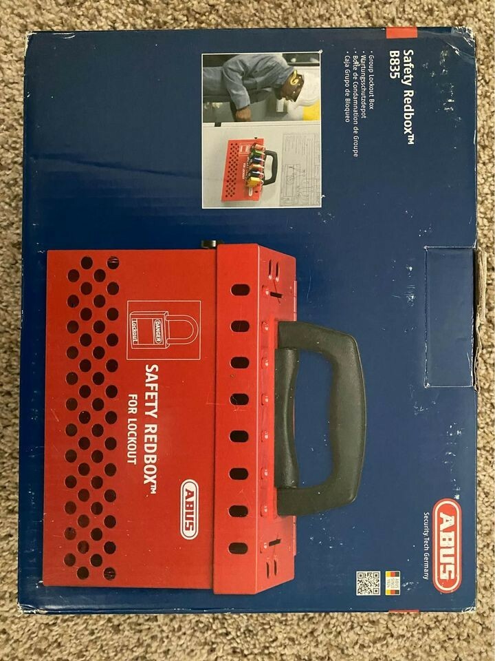 Safety Redbox ABUS Lock Out 