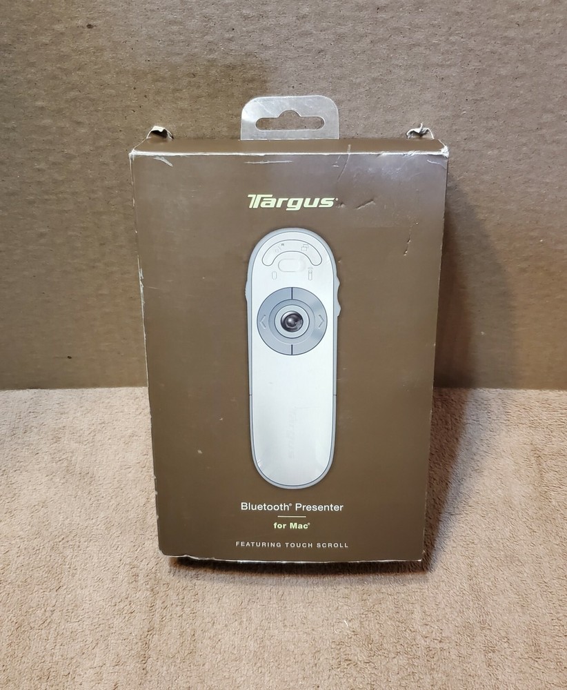 Targus Bluetooth Presenter for Mac with Touch Scroll BRAND NEW IN BOX!!!! 7-4