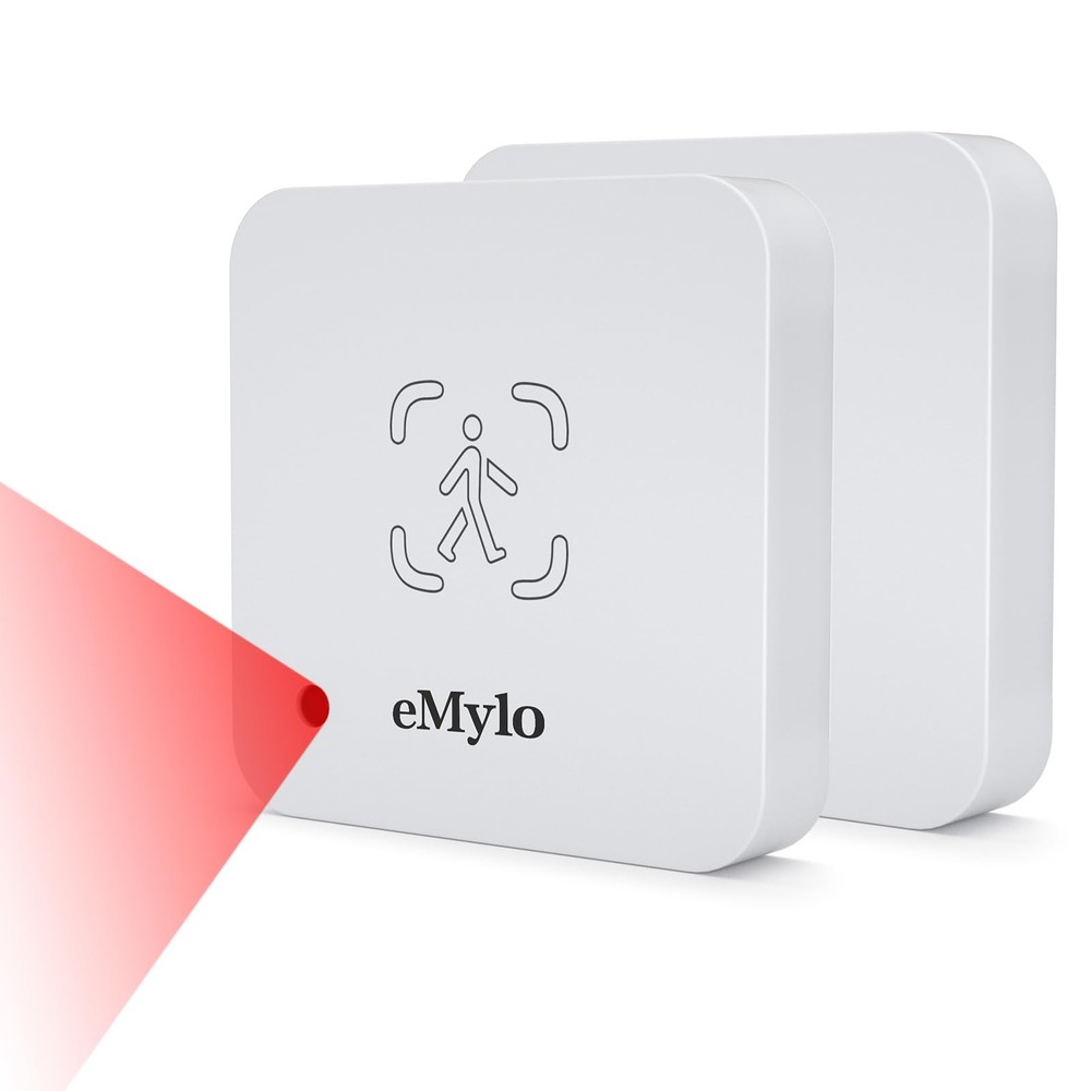eMylo WiFi Human Presence Sensor 2 Pack, Millimeter Wave Radar Detection