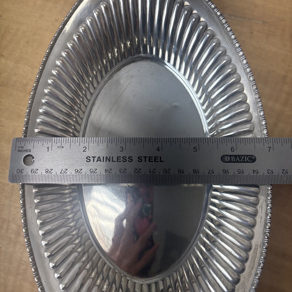 Sterling Silver Bowl w/ Monogram - 217 grams