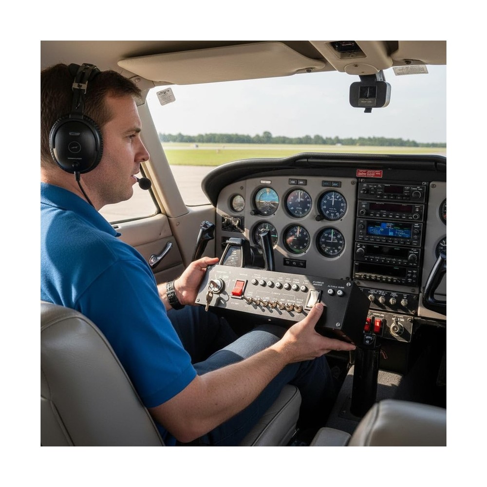 Meza-Ignition Panel for Flight Simulator game MSFS2020, X-Plane for a Home Co...