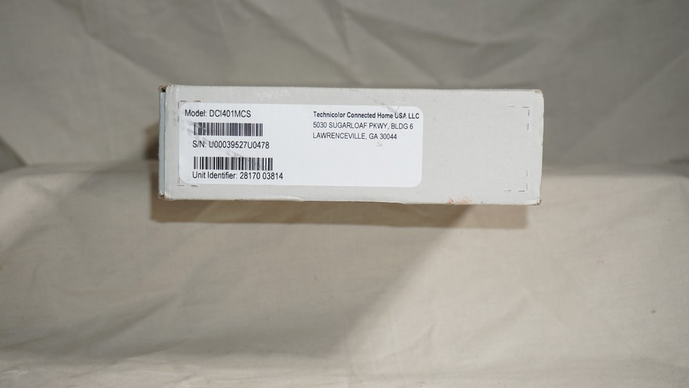 Technicolor Connected converter integrator box HD setback tuner DCI401MCS unused