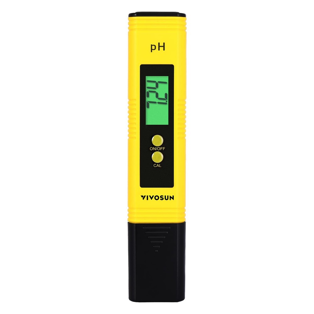 PH Meter for Water pH Tester Digital pH Pen, 0.01 High Accuracy pH Reader pH ...