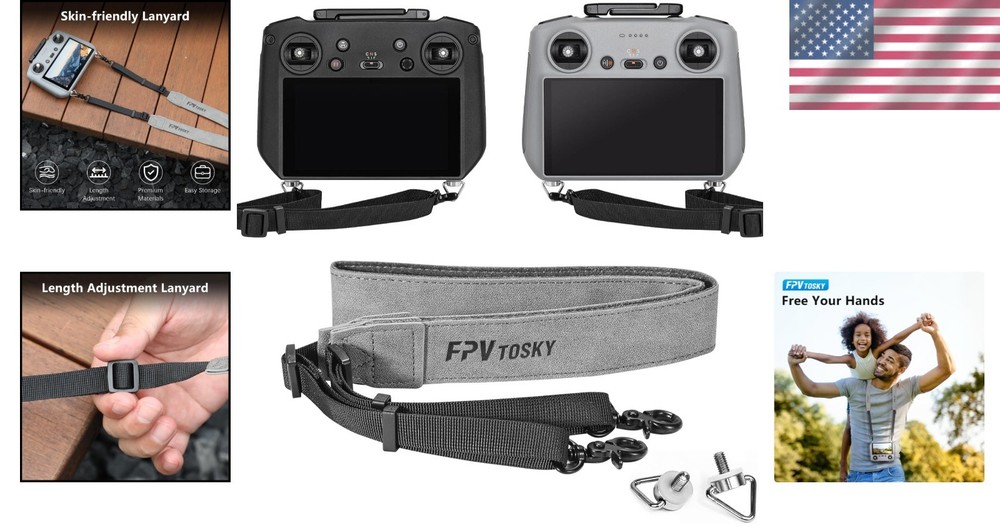 Lightweight Lanyard for DJI Remote Controllers – Stylish & Functional Design