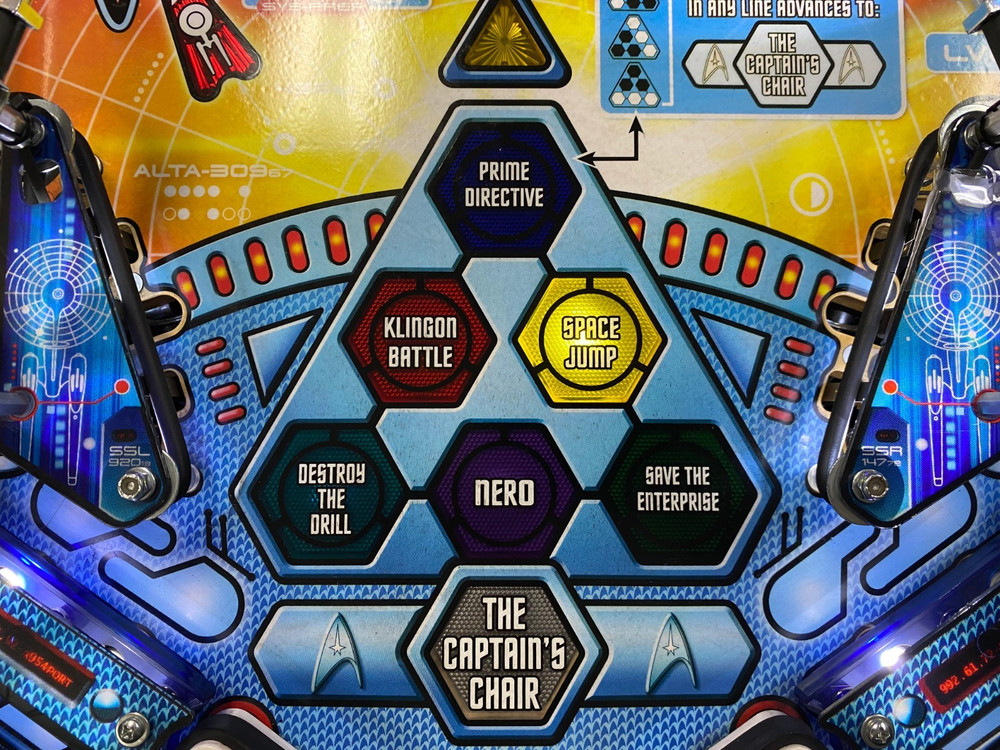 Stern Star Trek Pinball Machine Pro
