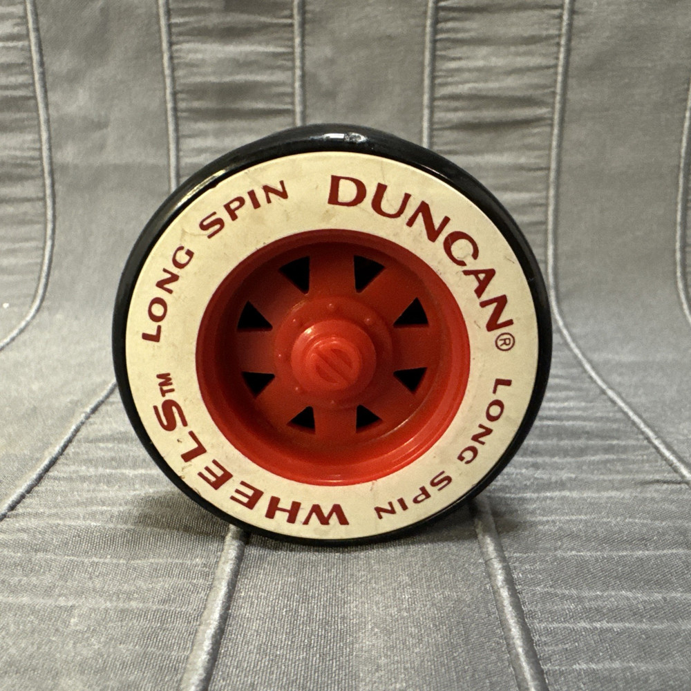 Duncan Wheels long Spin Yo-Yo Vintage Toy
