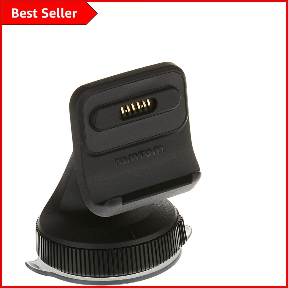 Seamless Navigation with TomTom Windscreen Mount & USB Charger for 5''/6''