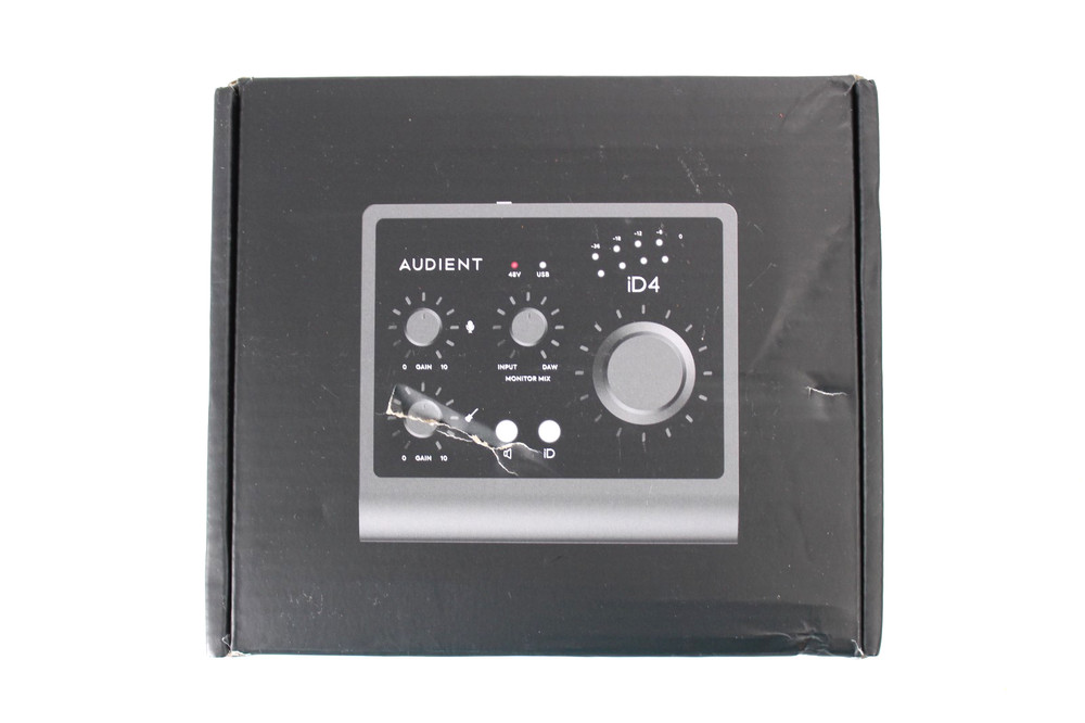 Audient iD4 MKII USB-C 2x2 Audio Interface - Black - New