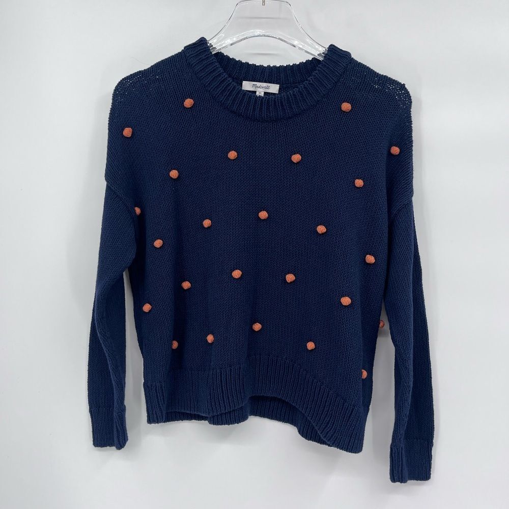 Madewell Wellesley Bobble Pullover Sweater size Xs