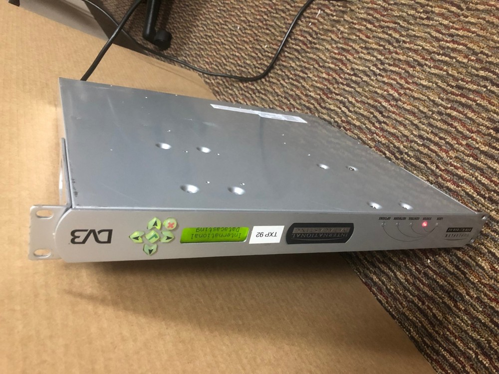 One International Datacasting SuperFlex DVB-S DVB-S2 Receiver SFX3101R