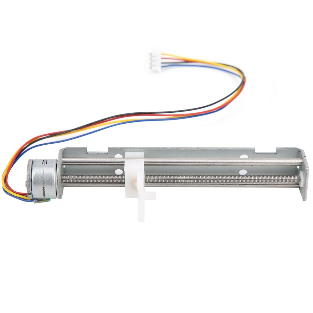 Stepper Motor Linear Stroke With Slider 80mm 2-Phase 4-Wire Engraving Tool