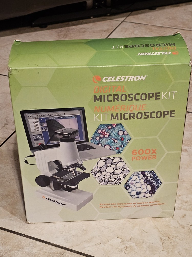 Celestron Digital Microscope Kit 40X to 600X Power