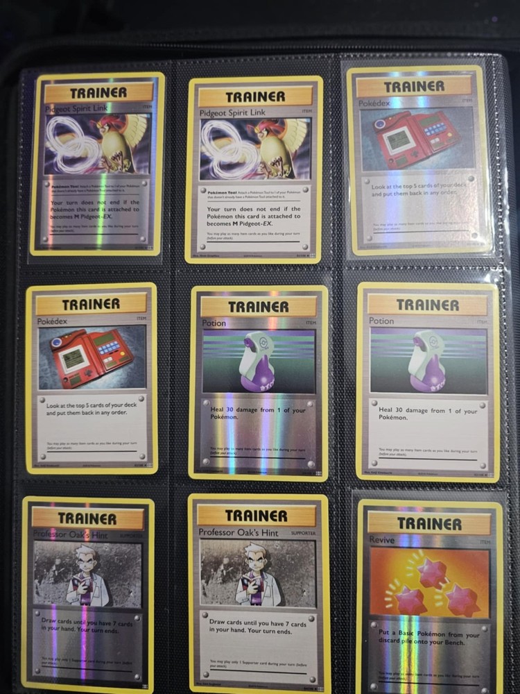 2016 Pokemon XY Evolutions- Complete Master Set- PSA 8 Charizard - Binder LP/NM+