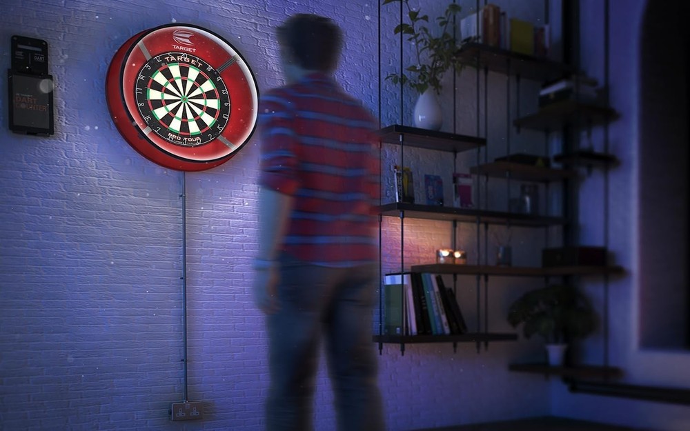 Corona Vision Dartboard LED Light - Complete Shadowless Coverage, Fits Any Board