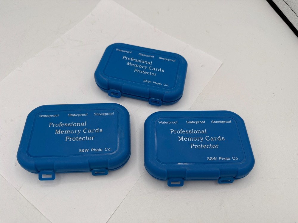 Professional Memory Card Protector Waterproof/Staticproof/Shockproof S&W Photo